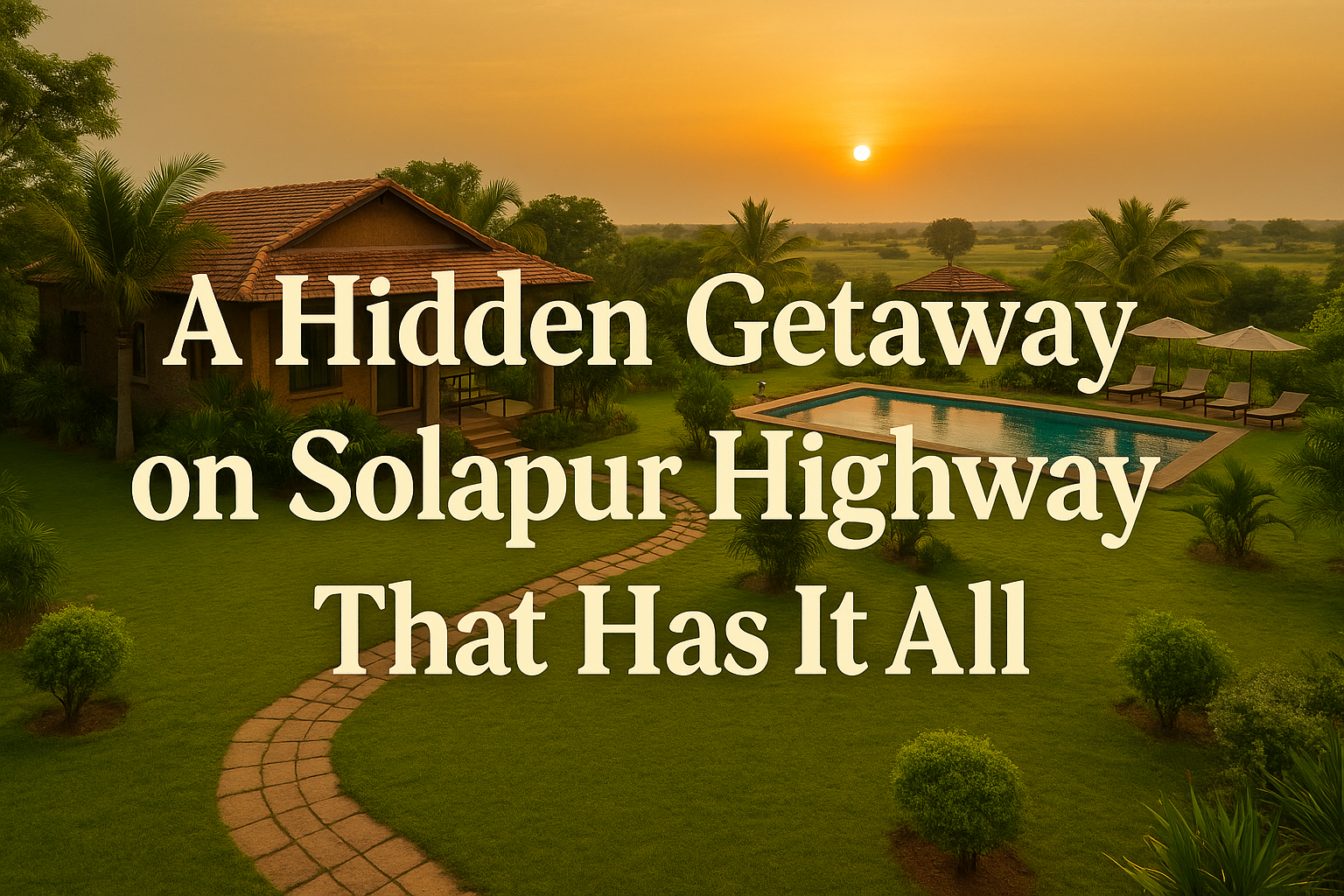 A Hidden Getaway on Solapur Highway That Has It All